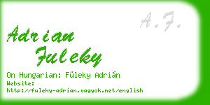 adrian fuleky business card